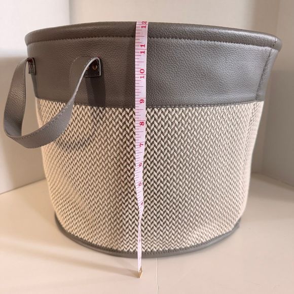 TARGET Large Round Storage Basket with Handles - Picture 7 of 8